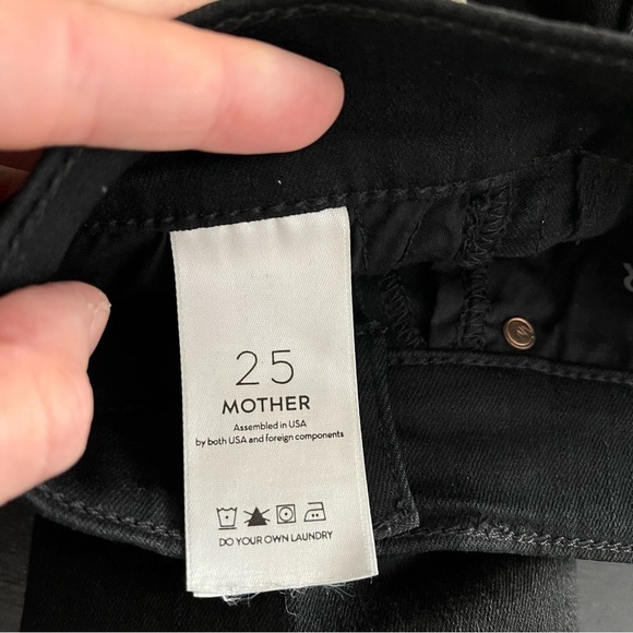 MOTHER x REVOLVE The Insider Crop Step Fray in Guilty Racer - Picture 11 of 14